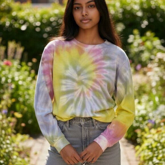 Tie Dye Sweatshirt Small - Picture 1 of 8